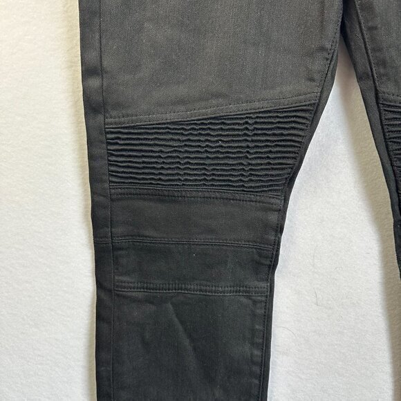 Express Jeans Rocco Slim Fit Skinny Leg Jeans Mens 30x32 30 x 32 Black NWT - Picture 2 of 4